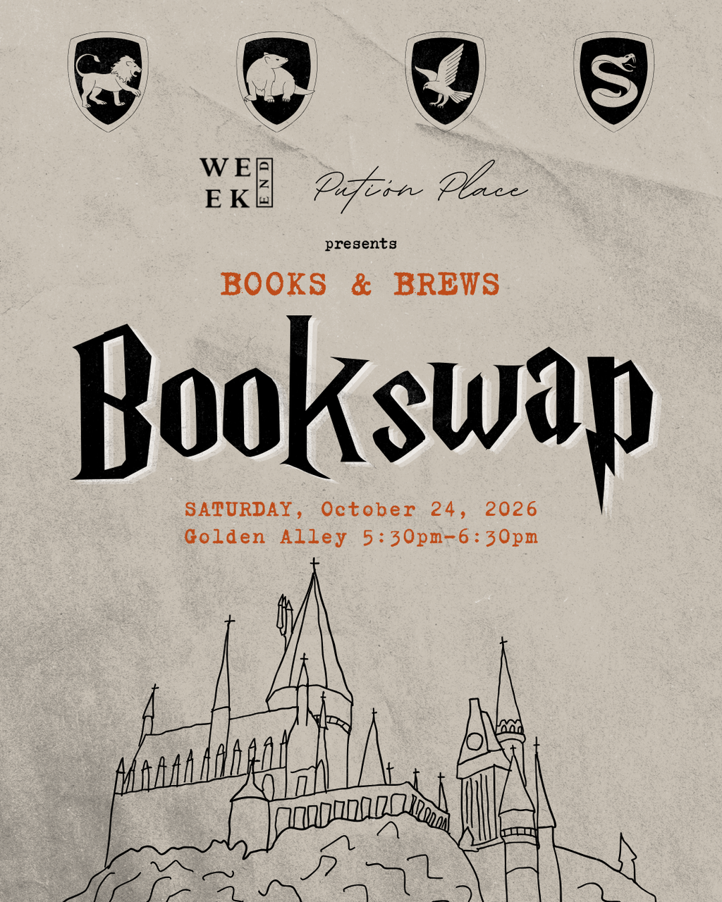 Bookswap Social - Books & Brews
