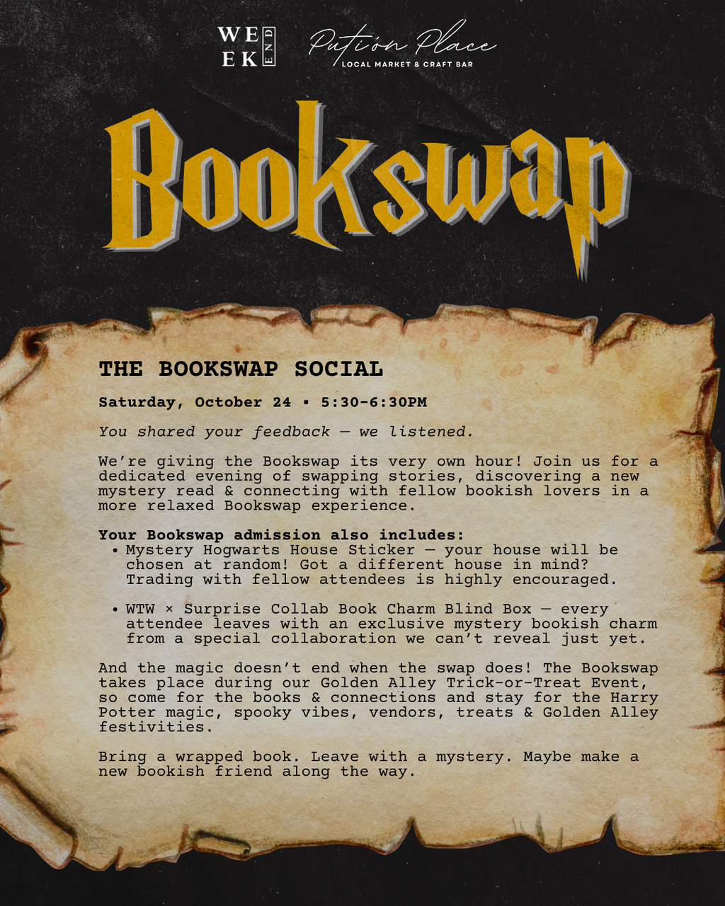 Bookswap Social - Books & Brews